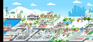 Screenshot of My Town World Android