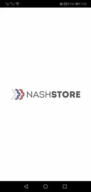 Screenshot of NashStore App