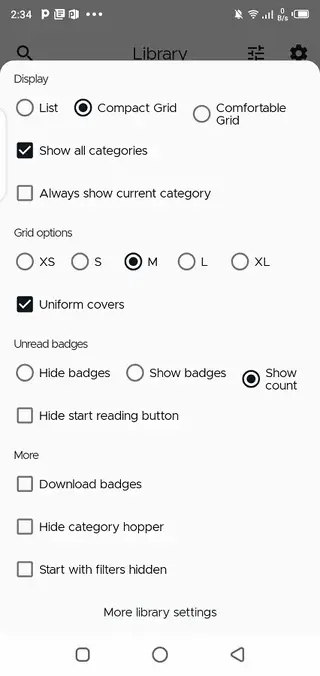 Screenshot of Neko Apk Manga
