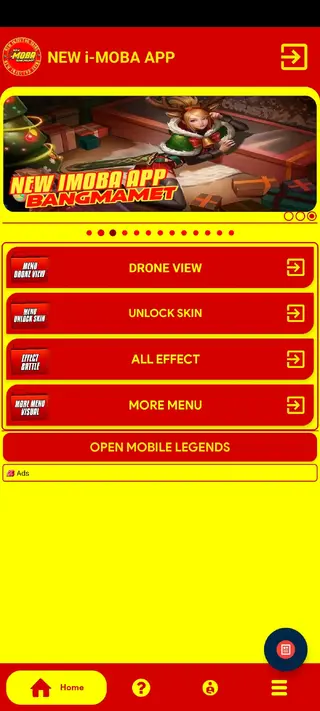 Screenshots of New IMOBA App ML