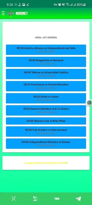 Screenshot of Nodonet Apk