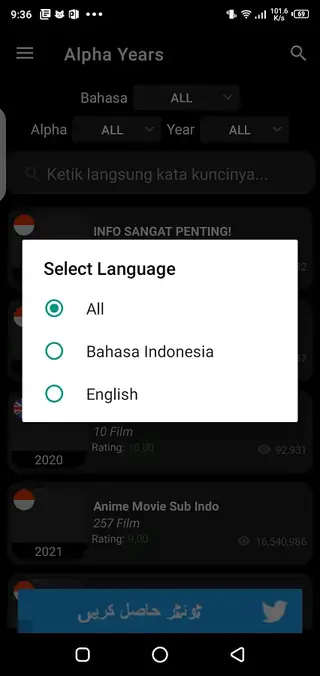 Screenshot of Nonton Anime Download
