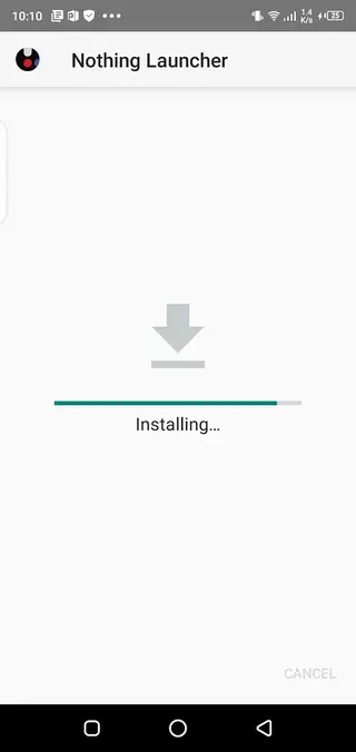 Screenshot of Nothing Launcher Apk