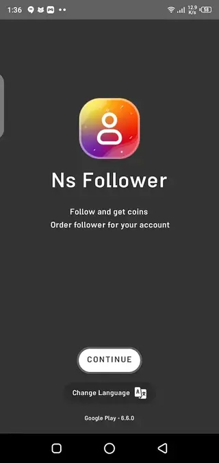 Screenshot of NS Followers Apk