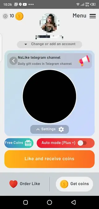 Screenshot of NS Like Apk