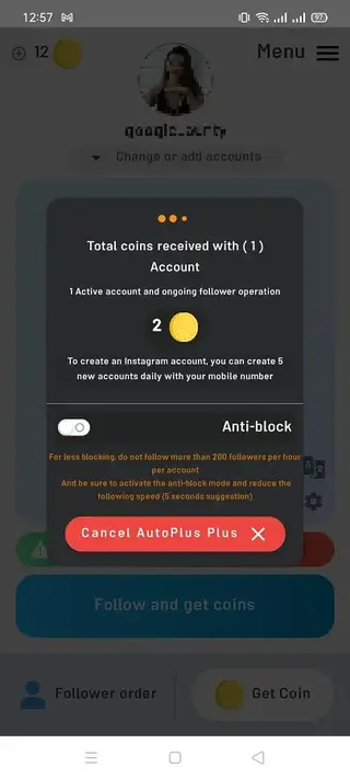 Screenshot of NS Plus Apk