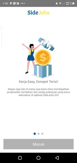Screenhot of Nusatalent App
