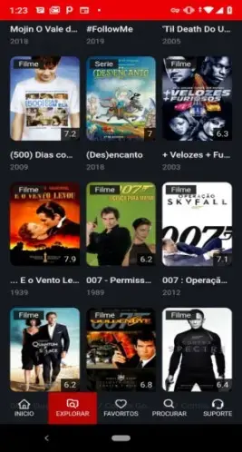Screenshot of Obaflix Apk