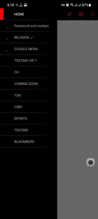 Screenshot of Omohak Tv Android