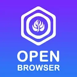 Open Browser Android TV icon