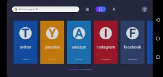 Screenshot of Open Browser Android TV Android