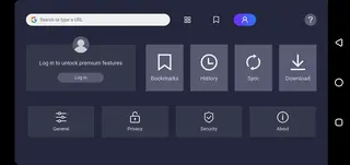 Screenshot of Open Browser Android TV Download