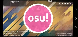 Screenshot of Osu Droid Game