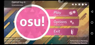 Screenshot of Osu Droid App