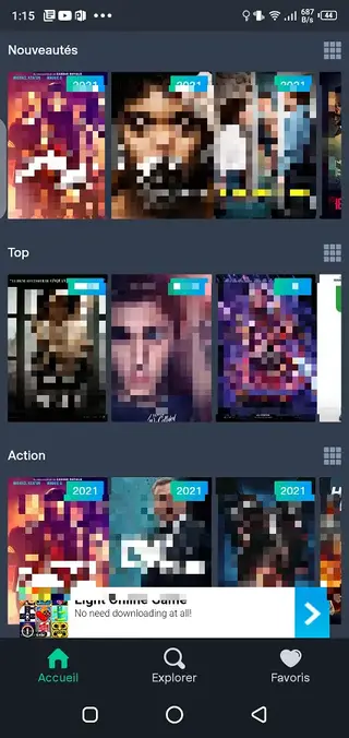 Screenshot of PapyStreaming APK
