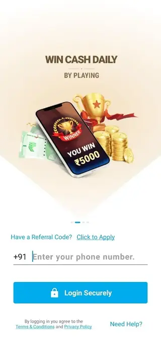 Screenshot of Paytm First Game Android