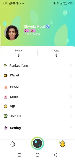 Screenhot of Pear Live App