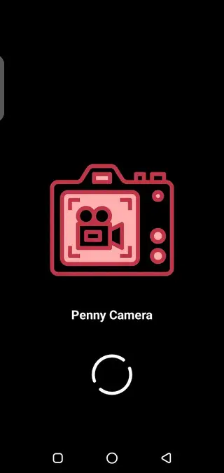 Screenshot of Penny Camera App