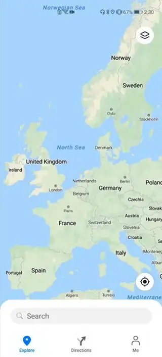 Screenshot of Huawei Petal Maps Apk