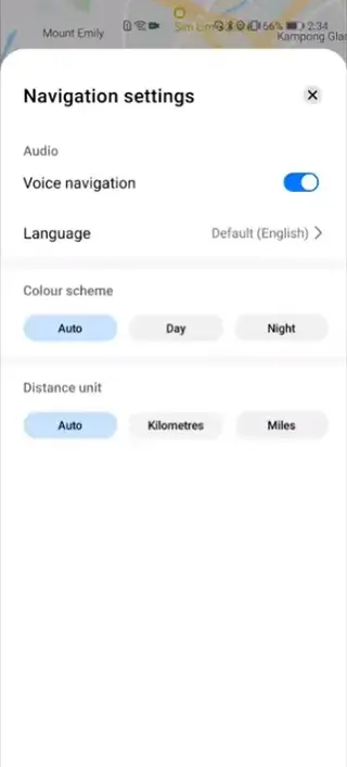 Screenshot of Petal Maps Apk
