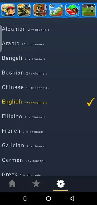 Screenshot of Pick Tv Live
