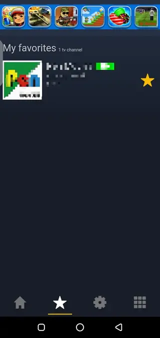 Screenshot of Pick Tv App