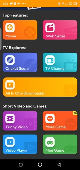 Screenhot of Pik TV Download