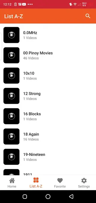 Screenshot of Pinoyflix Download