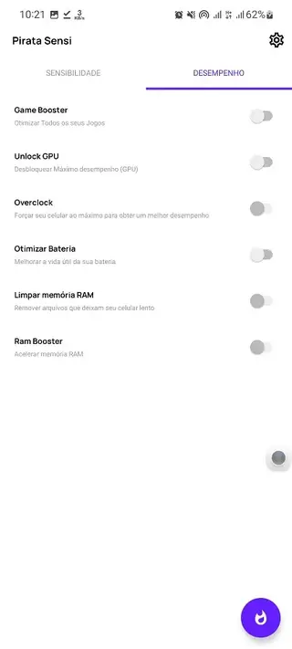 Screenhot of Pirata Sensi Apk