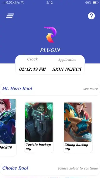 Screenshot of Plugin Injector ML