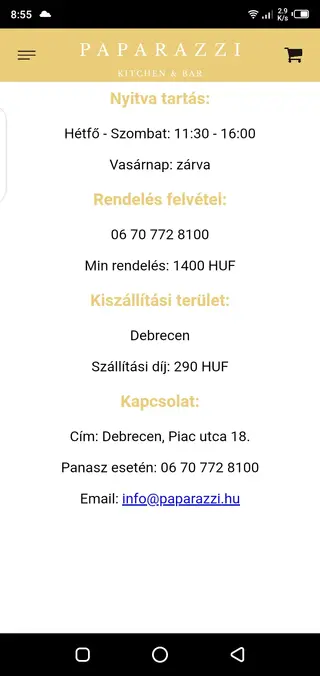 Screenshot of Poparazzi App Android