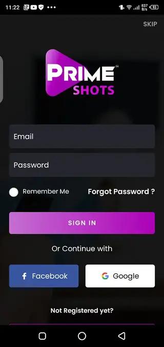 Screenshot of PrimeShots Apk