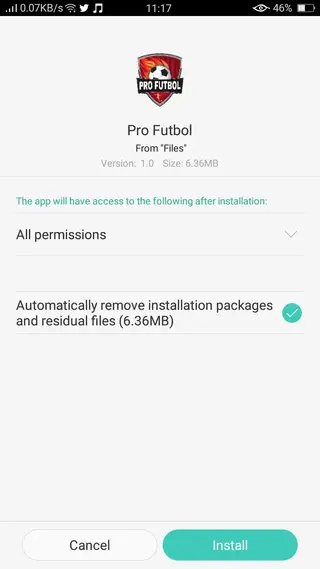 Screenshot of Pro Futbol Tv Apk