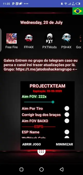 Screenhot of PSH4X Injector Download