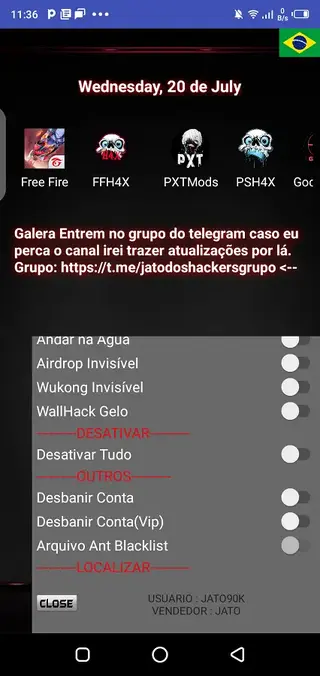 Screenhot of PSH4X Injector Apk