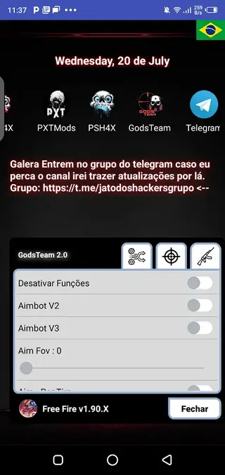 Screenhot of PSH4X Injector