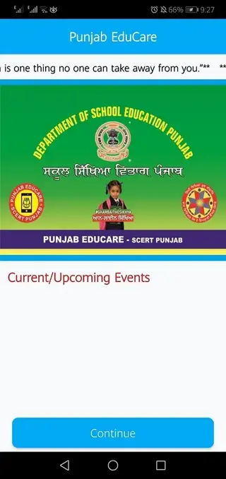 Screenhot of Punjab Educare App Download