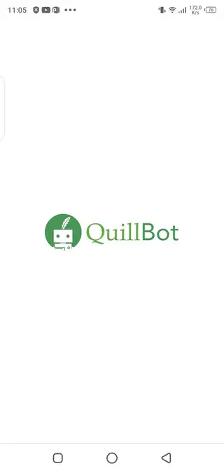 Screenshot of Quillbot