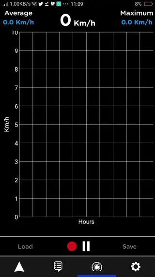 Screenshot of Radarbot Pro App