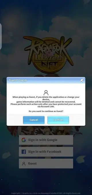 Screenshot of Ragnarok Labyrinth NFT Apk