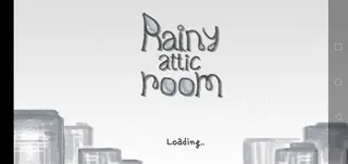 Screenshot of Rainy Attic Room Game