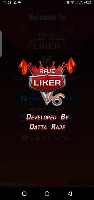 Screenshot of Raje Liker