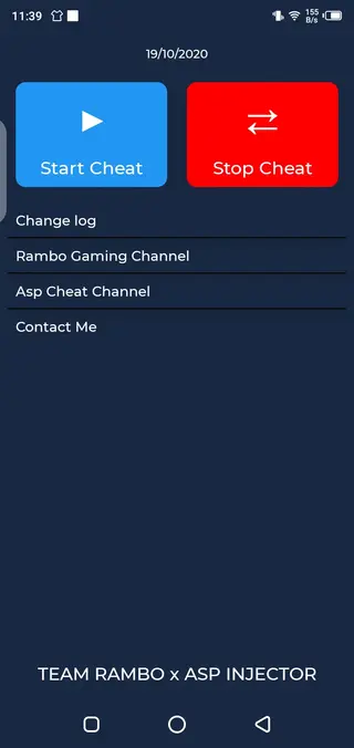 Screenshot of Rambo ASP Injector Apk