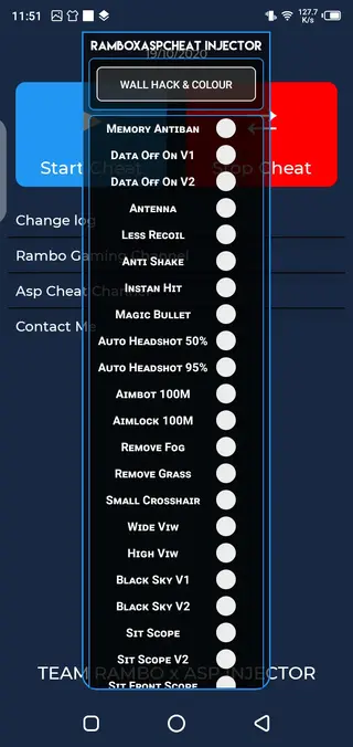 Rambo Injector screenshot