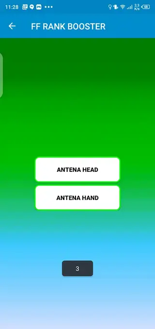 Screenshot of Rank Booster FF Hack