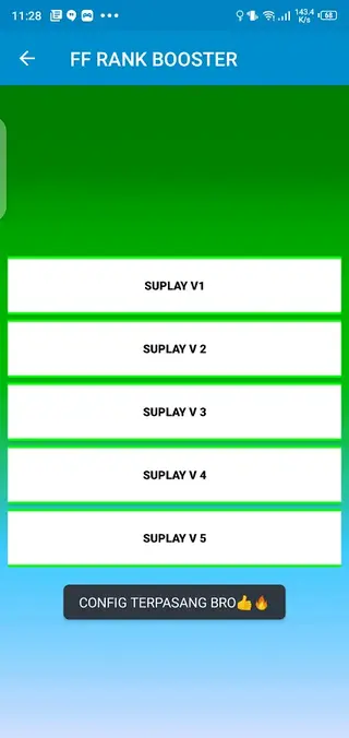 Screenshot of Rank Booster FF Android