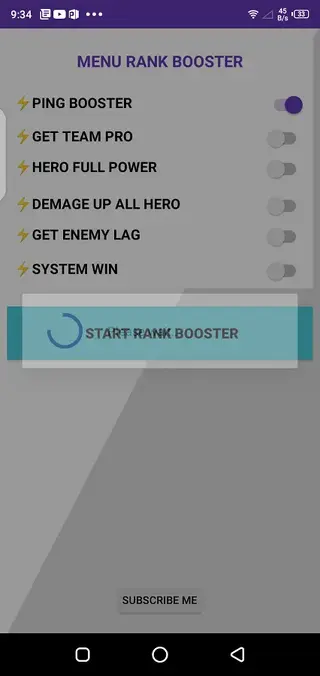 Screenshots of Rank Booster Mobile Legends Android
