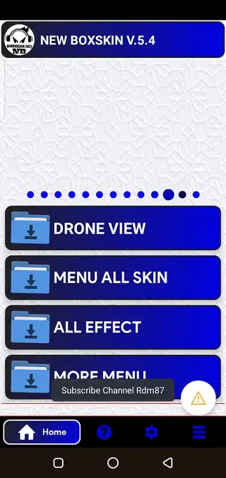 Screenshot of RDM87 Injector