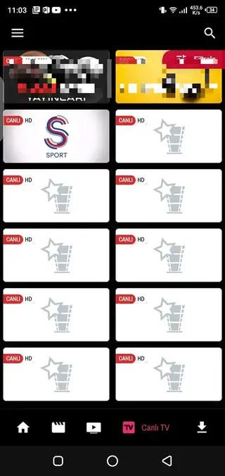 Screenshot of REC TV Android