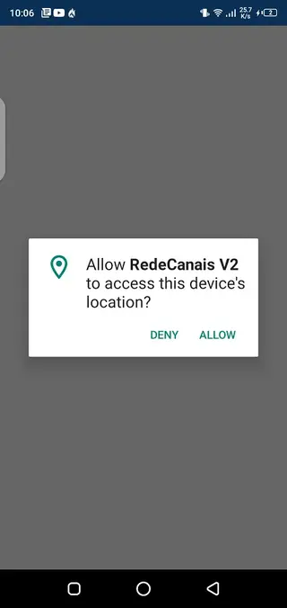 Screenshot of Rede Canais App